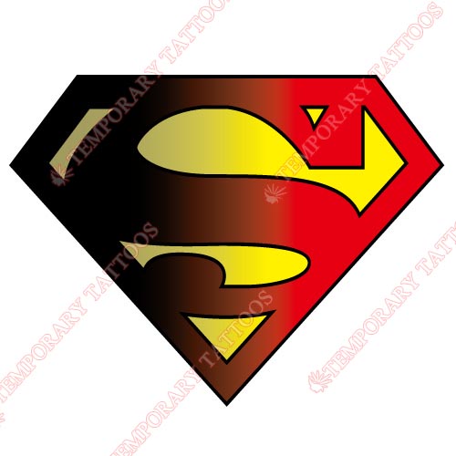 Superman Customize Temporary Tattoos Stickers NO.282